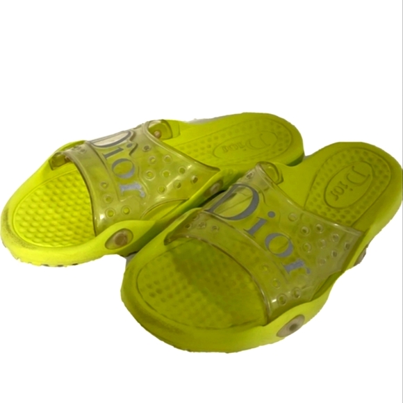 CHRISTIAN DIOR BEACH SLIDES - Picture 3 of 13